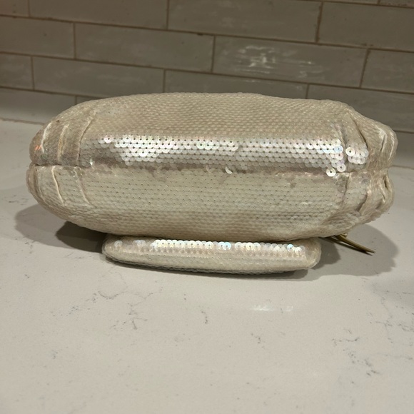 Coach x Poppy Sequin Shoulder Bag with Yellow Trim-LIMITED EDITION - Picture 7 of 13